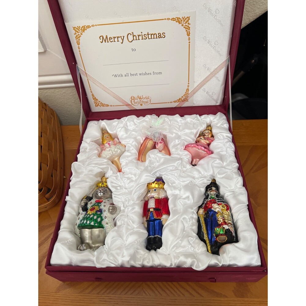 Old World Christmas Nutcracker Suite Collection Boxed Set 11972708